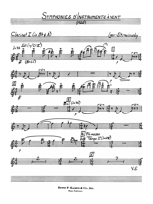 Clarinet 1 (B♭/A)