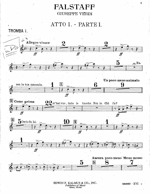 Trumpet 1 (E/E♭/D/C/B♭)