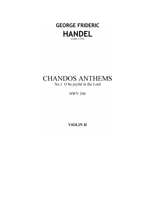 Violins II