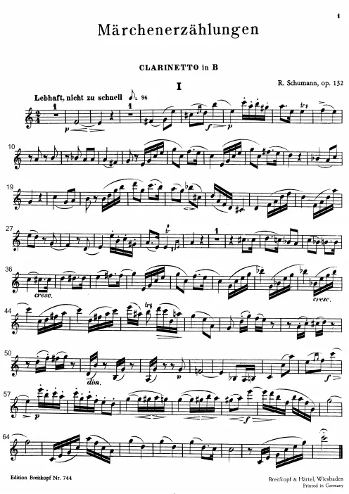 Clarinet in B♭