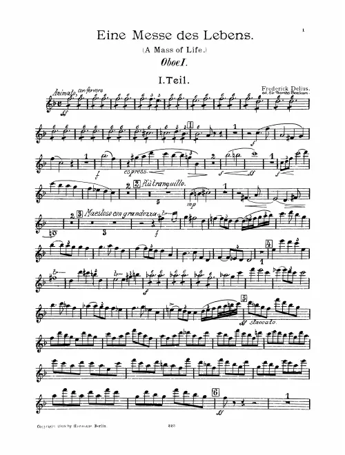 Oboe 1