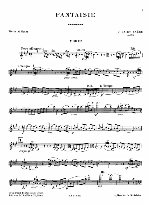 Complete Score and Violin Part