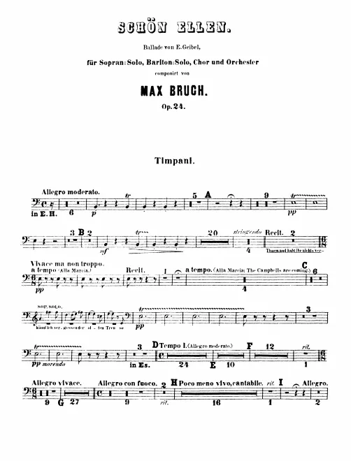 Timpani/Bass Drum, Cymbals