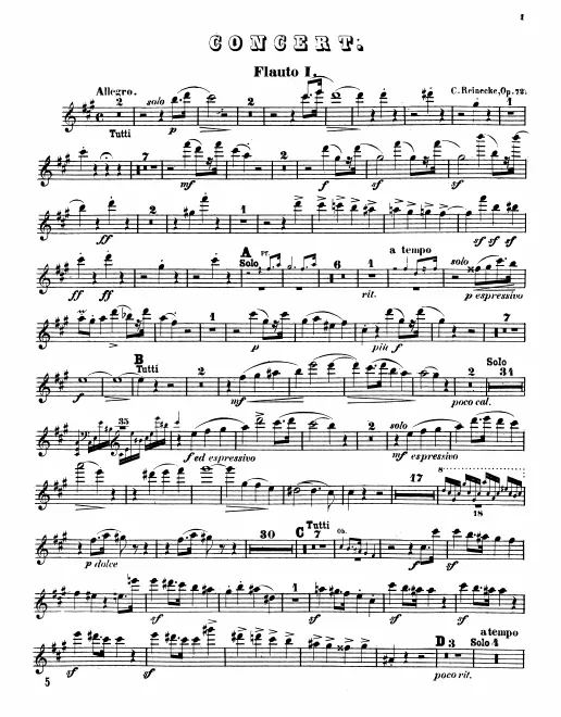 Flute 1, 2