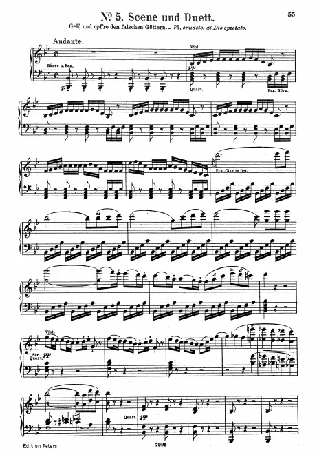 Act I (Nos.5-6) - Act II (No.7a)