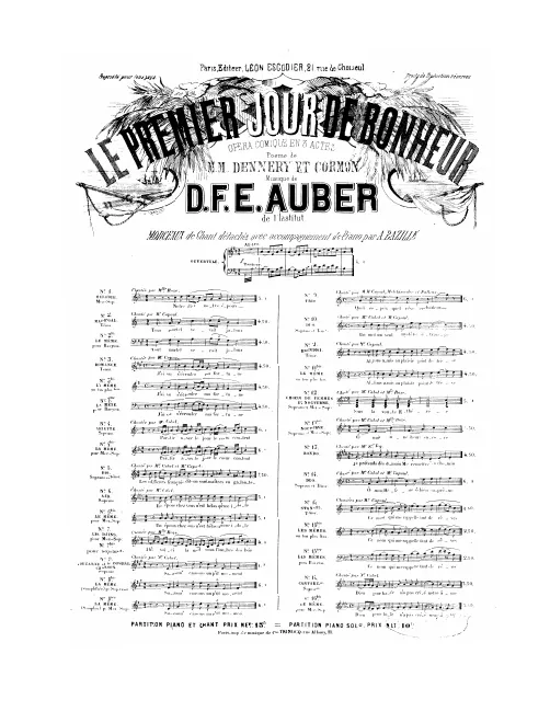 No.8, Chanson: "Suzann' causons un p'tit moment" (Act II, No.7c)