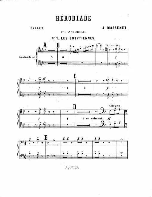 Trombone 1/2, 3/4, Tuba, Bass-Tuba
