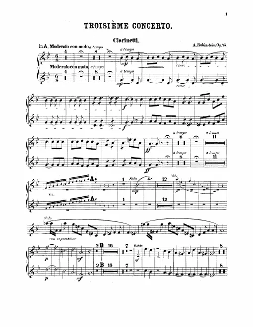 Clarinet 1/2 (A/B)