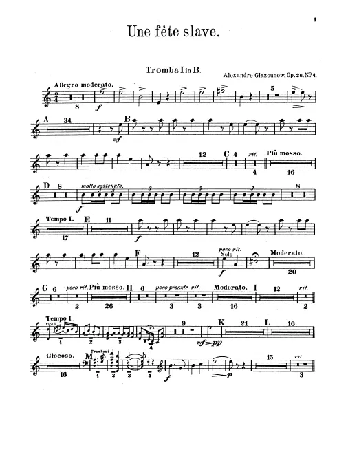 Trumpet 1, 2 (B)