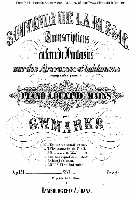 6. Kosa; Chant Bohémien