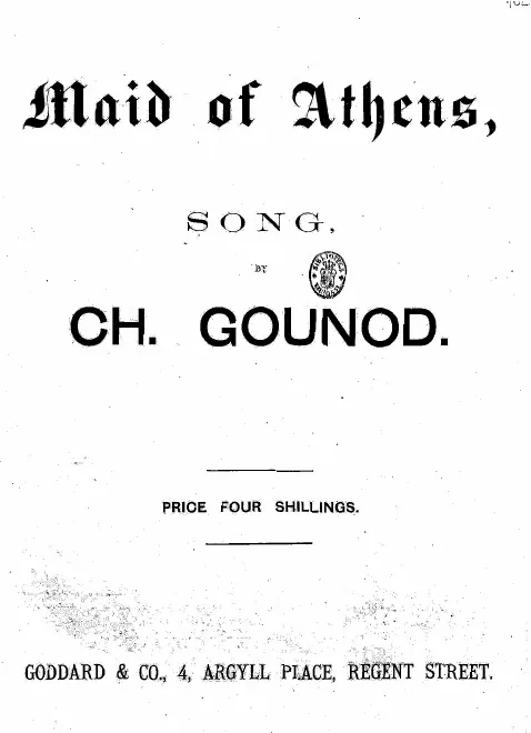 Complete Score (original key)