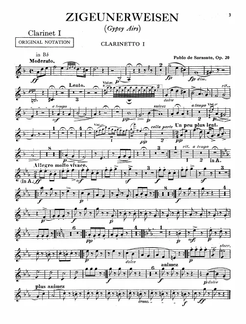 Clarinet 1, 2 (B♭)