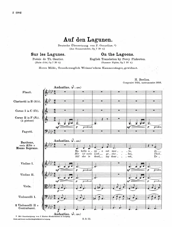 3. Sur les Lagunes (F minor)