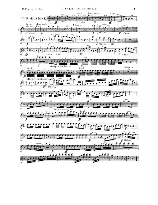 Clarinet 1, 2 (B♭)