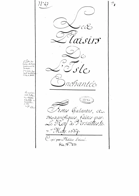 Complete score (manuscript)