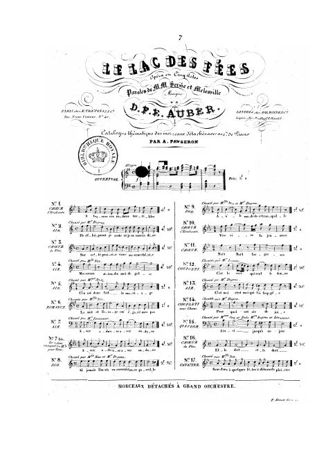 No.7, Air: "Avec adresse, avec audace" (Act II, No.7a)