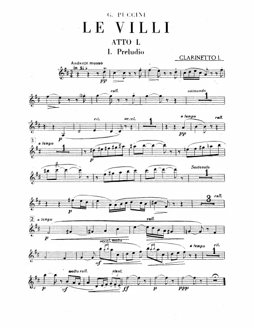Clarinet 1 (A/B♭)