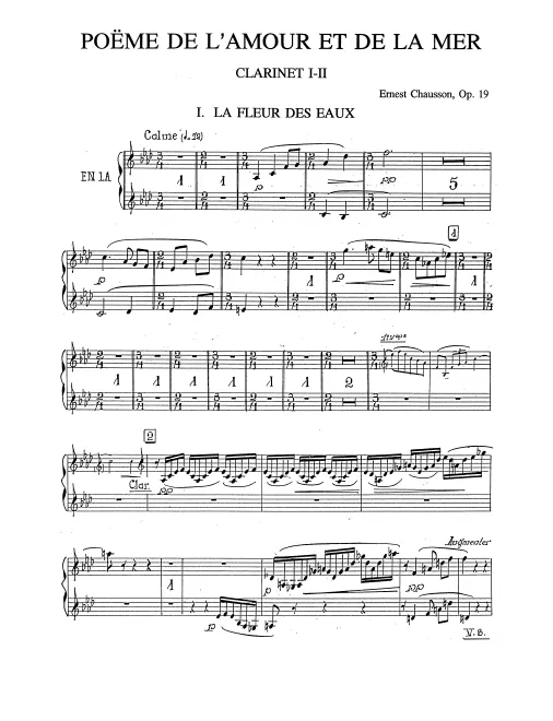 Clarinet 1/2 (A/B♭)