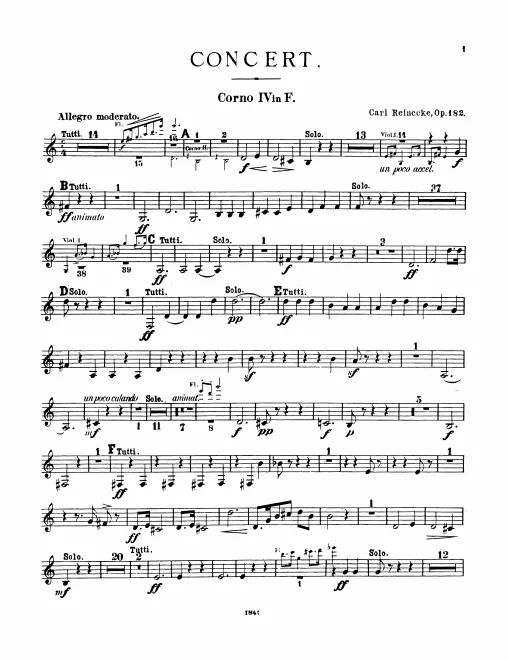 Horn 4 (F)