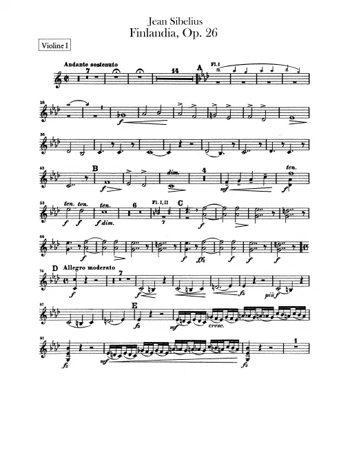 Violins I