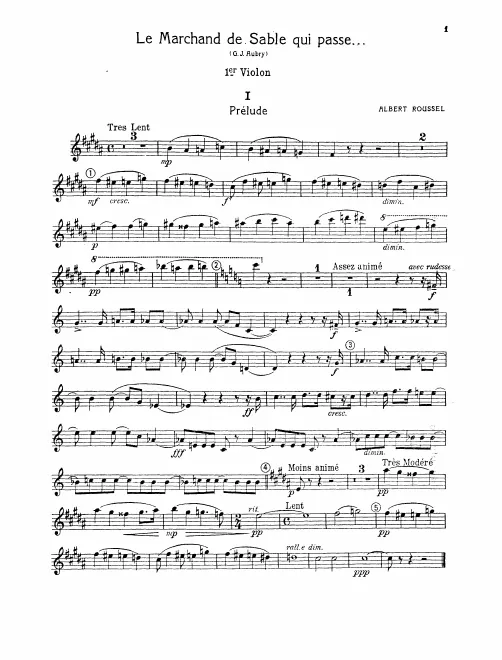 Violins I