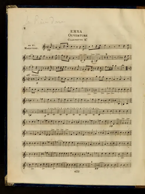 Clarinet 2 (C, B, A)