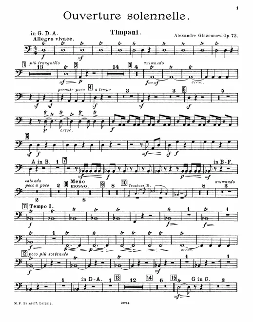 Timpani