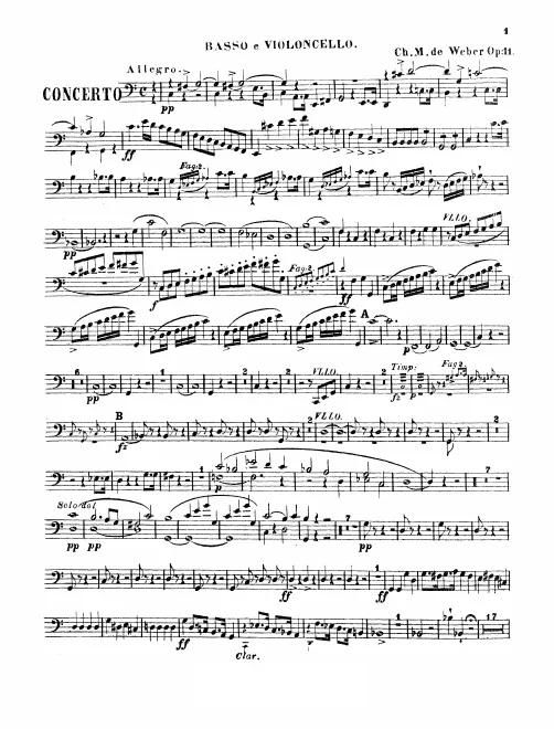 Cellos/Basses**