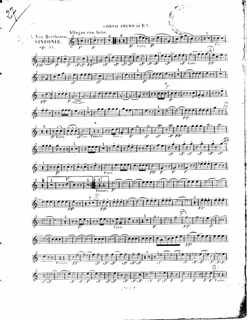 Horn 1, 2, 3 (E♭)
