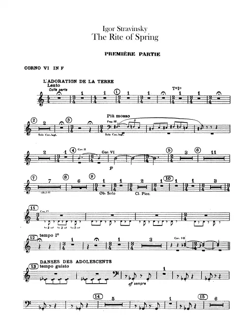 Horn 6 (F)