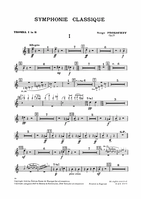 Trumpet 1 (B♭)