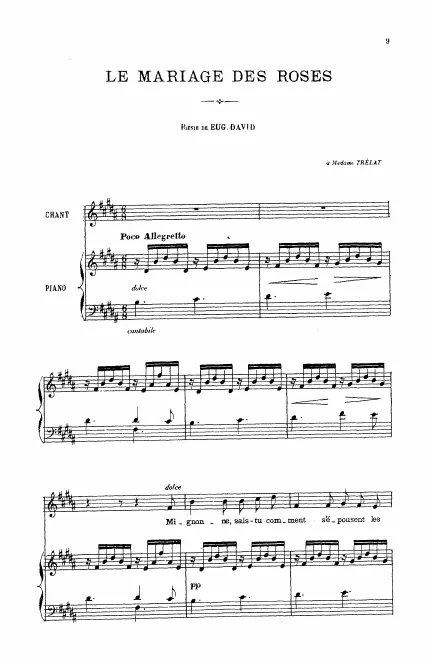 Complete Score (Original key: high voice)