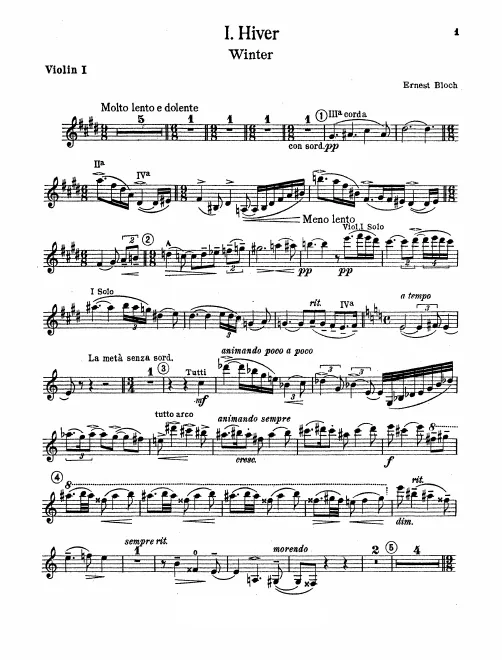 Violins I