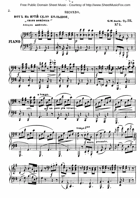 5. Chant Bohémien