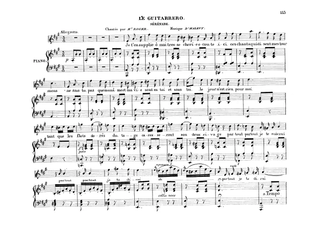 Serenade: Je t'en supplie