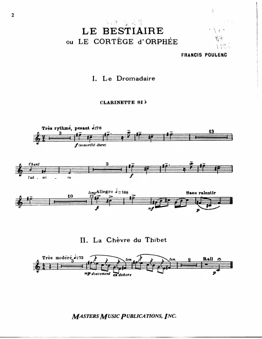 Clarinet (B♭)