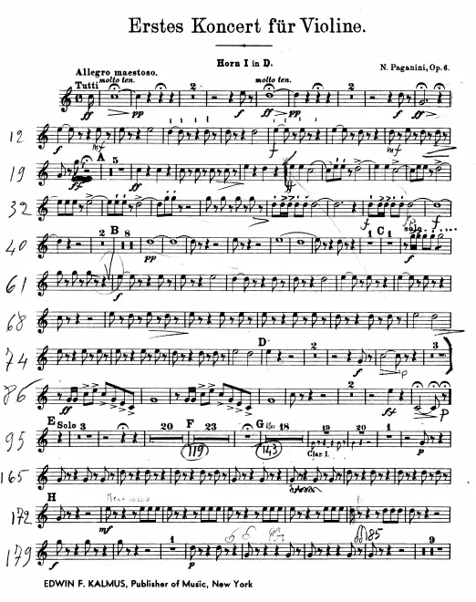 Horn 1, 2 (D)