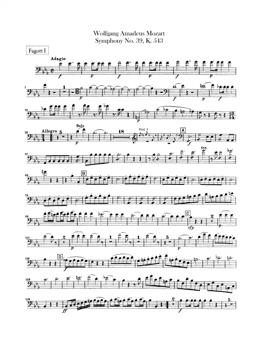Bassoon 1, 2