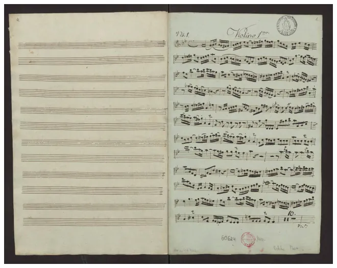 Violins I (2x)