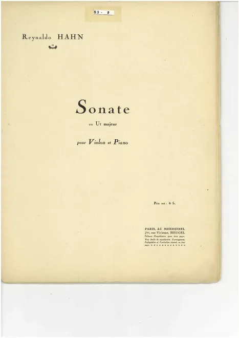 Piano Score
