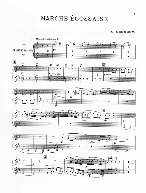 Clarinet 1/2 (B♭)