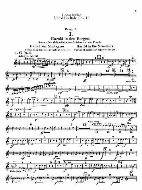 Horn 1 (G, E, C, E)