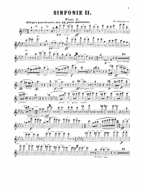 Flute 1, 2