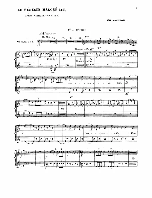 Horn 1/2 (E♭), 3/4 (D)