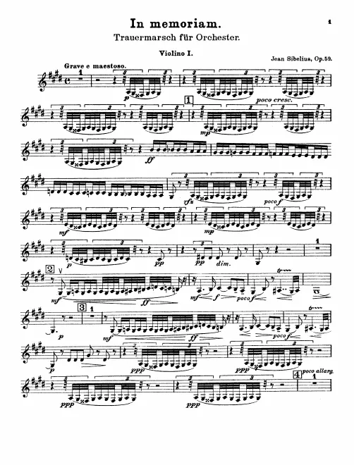 Violins I