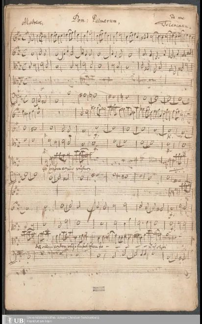 Complete Score and Parts