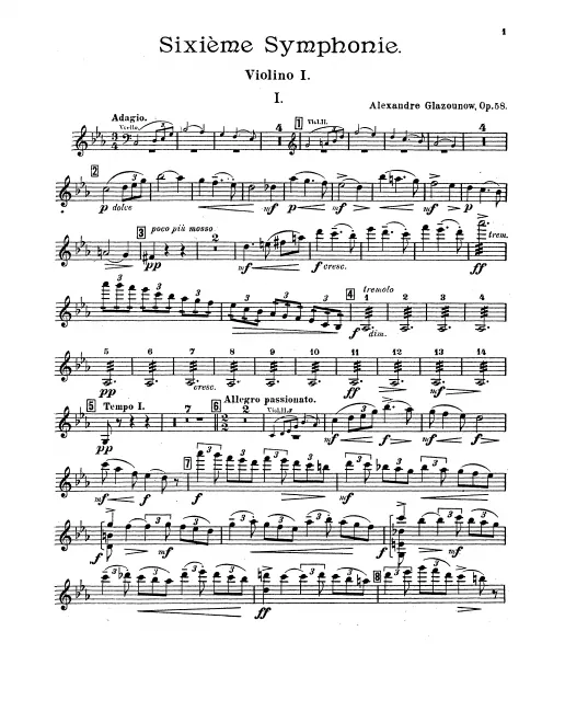 Violins I