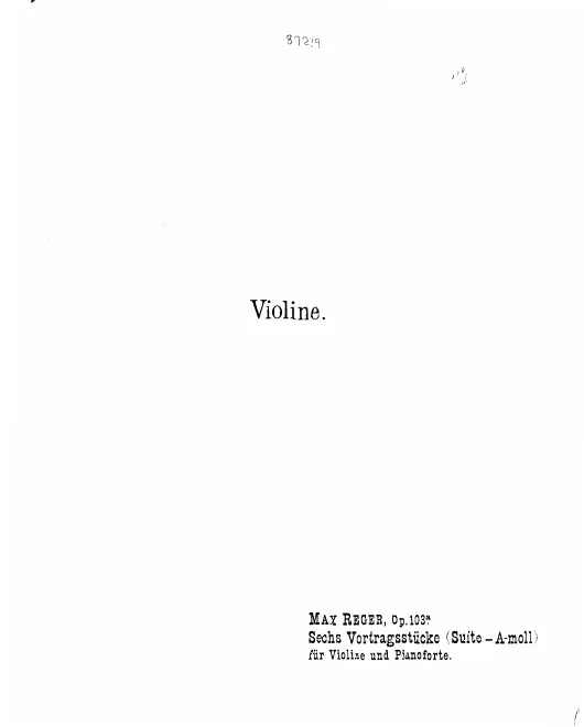 Violin Part