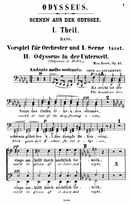 Bass (Chorus) Part