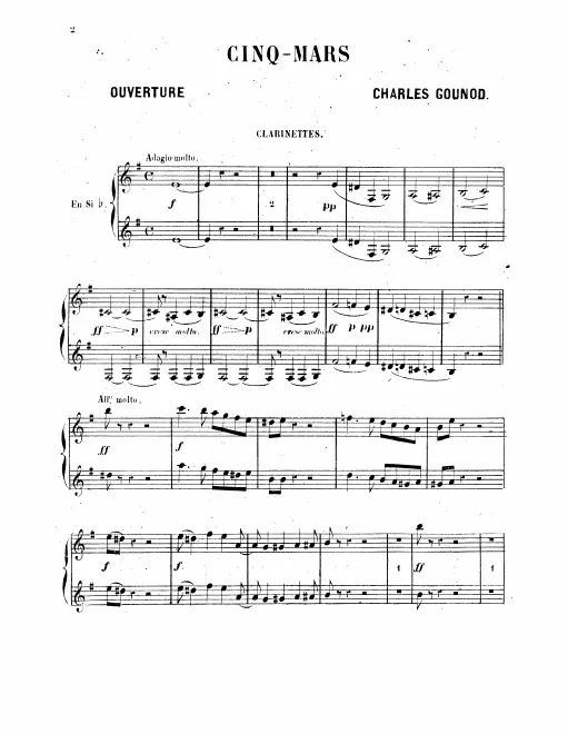 Clarinet 1/2 (B)